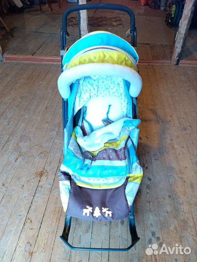 Санки-коляска «Ника детям 7-3/6»