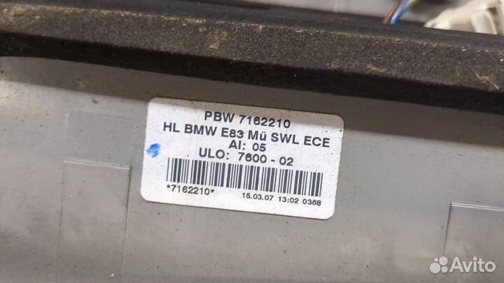 Фонарь (задний) правый BMW X3 E83