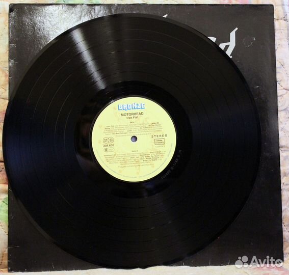 Motorhead Iron Fist виниловая пластинка Germany