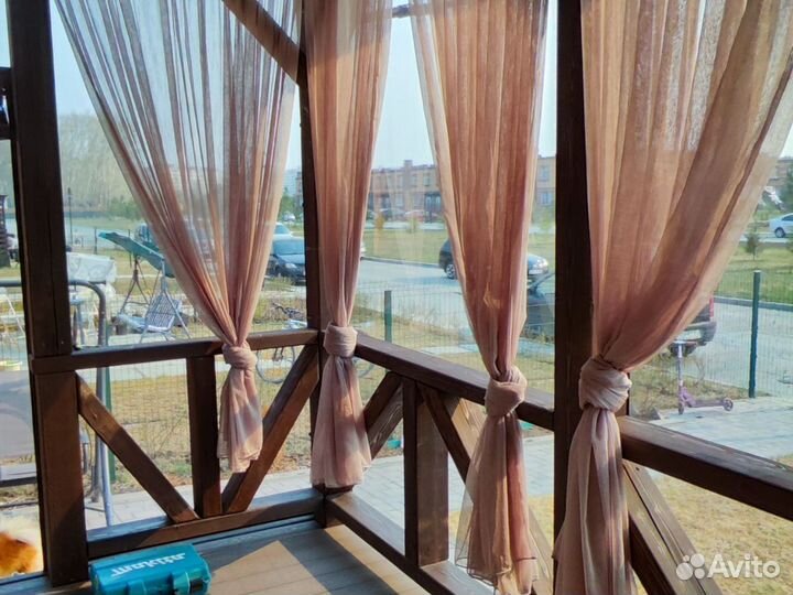 Мягкие окна для беседок и террас