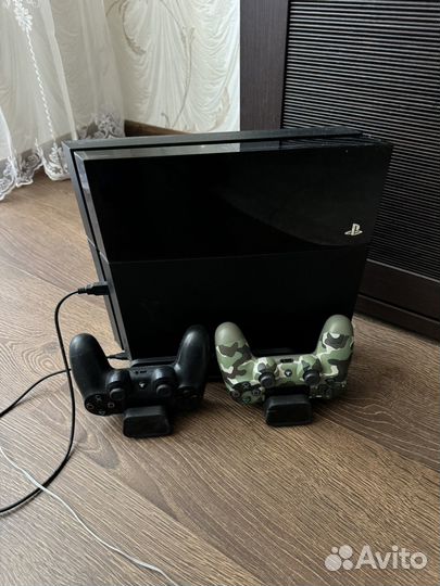 Sony playstation 4 fat 1tb 2 геймпада
