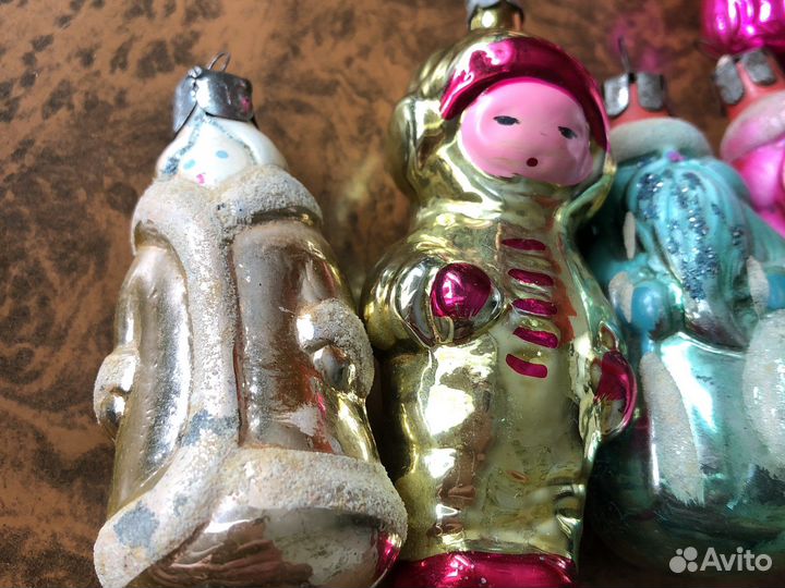 Елочные игрушки СССР