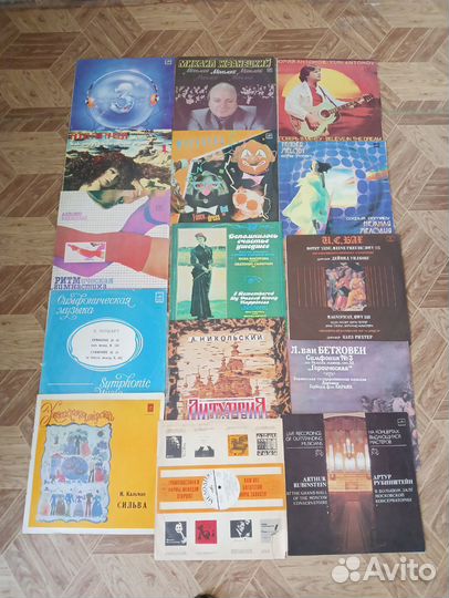 Виниловые пластинки СССР