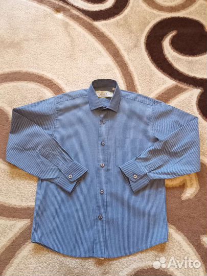 Рубашка белая 140-146