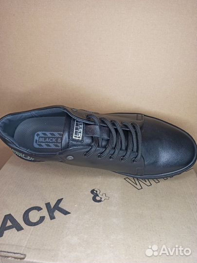 Кеды новые 41 размер натуральная кожа и нубук 27см