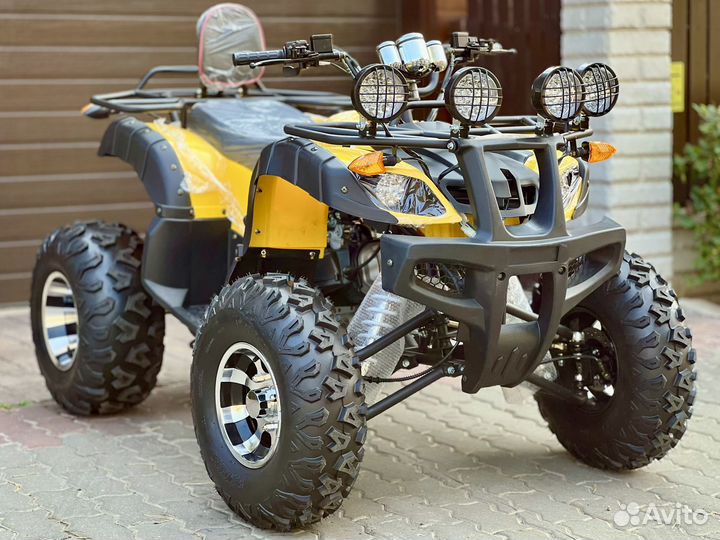 Новый квадроцикл 2024 года в пленке