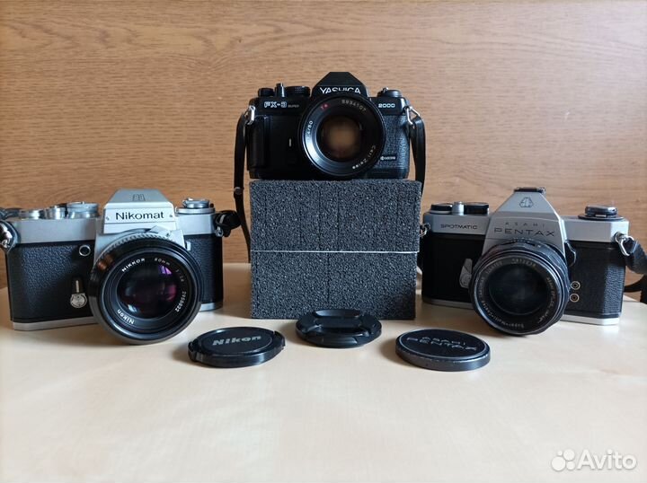 Nikomat EL Yashica FX3 Super2000 Asahi Pentax spii