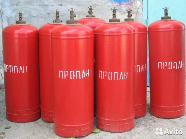 Доставка газа в баллонах, пропан