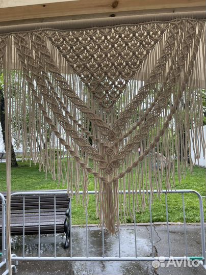 Арка макраме