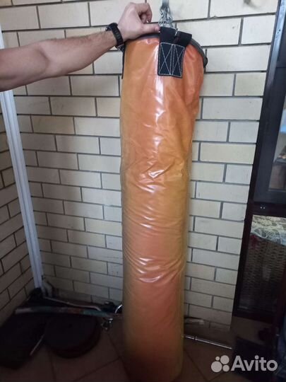 Боксерский мешок с цепями, груша, 80 кг