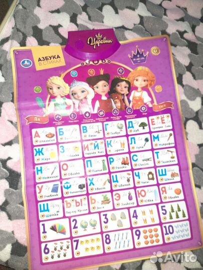 Говорящий плакат азбука