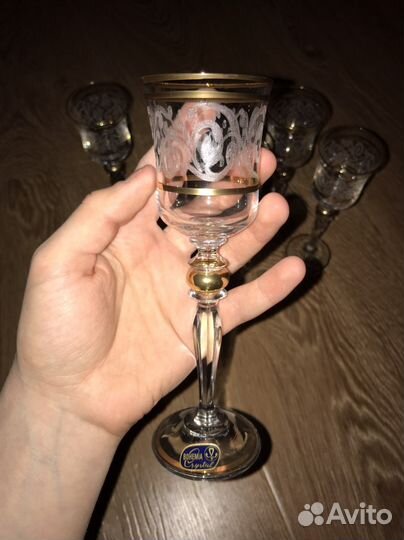 Набор рюмок Богема Crystal