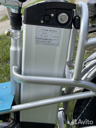Мощный электровелосипед колхозник 20 ампер