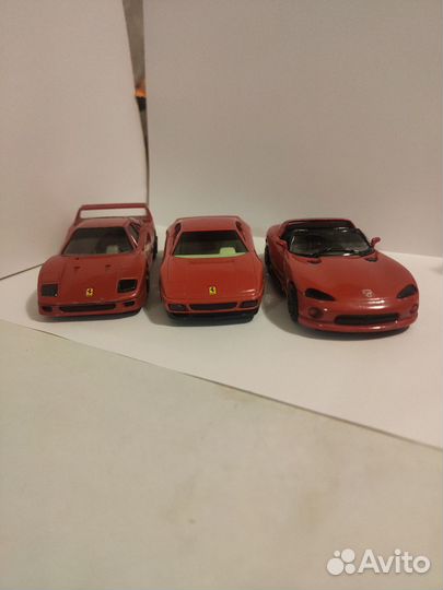 Модели burago 1:43 made in itali