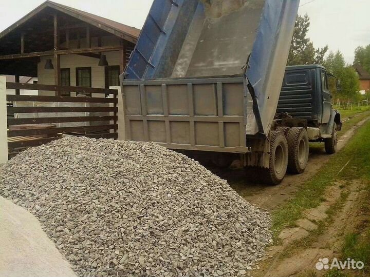 Щебень вторичный
