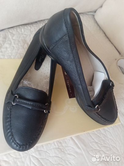 Туфли кожаные 39