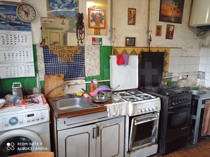 Комната 9,5 м² в 6-к., 1/3 эт.