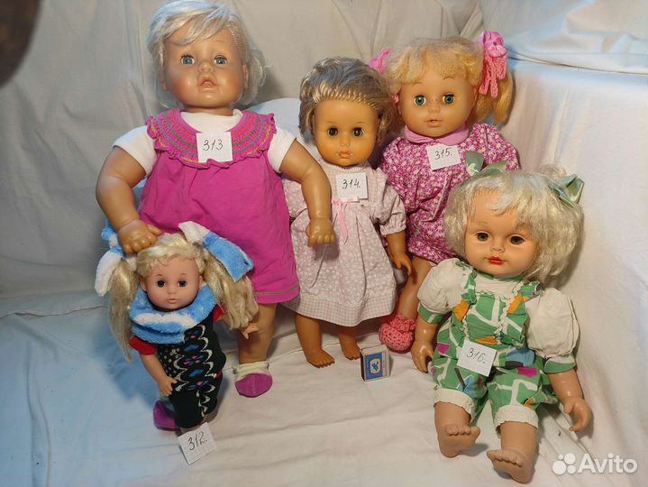 Куклы пупсы советские СССР