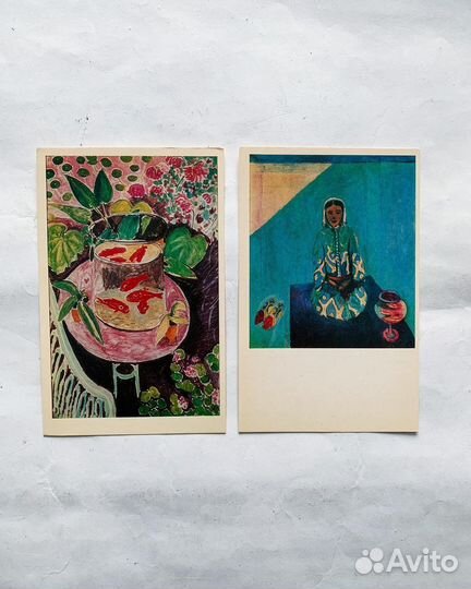 Анри Матисс: винтажный набор открыток 1980-х