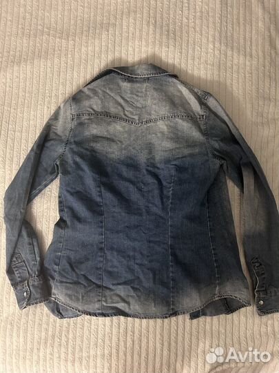 Джинсовая рубашка