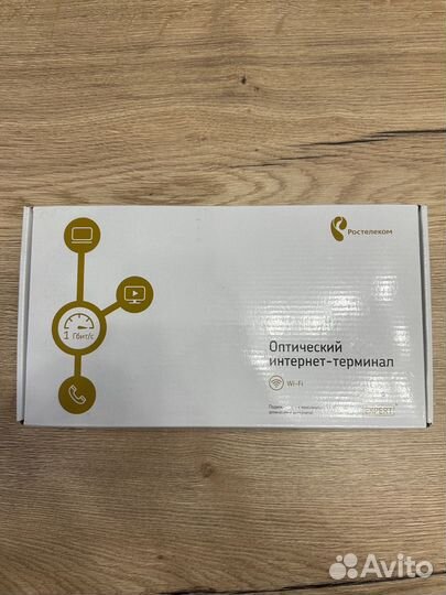 Оптический интернет-терминал Ростелеком