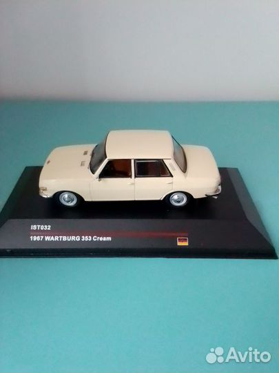 Wartburg 353 cream/ IST032/ 1967/ 1:43