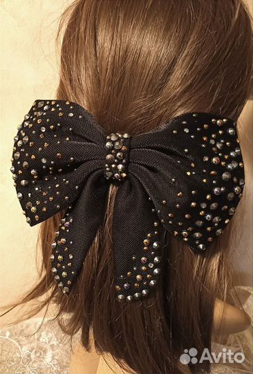 Заколка-автомат бант