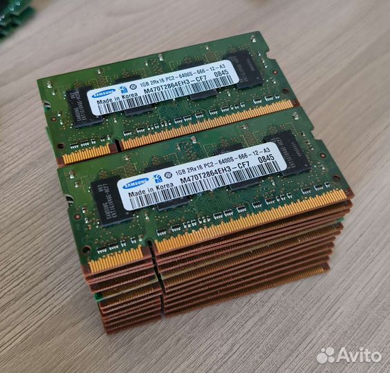 Оперативная память DDR2 1GB sodimm