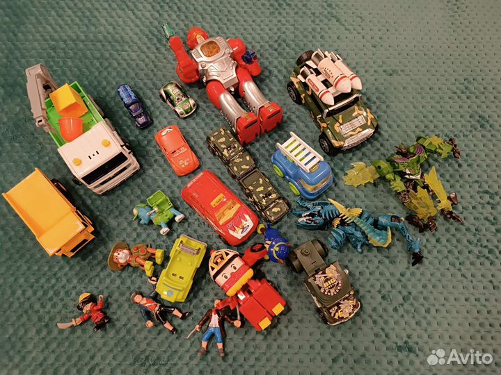 Игрушки пакетом для мальчика