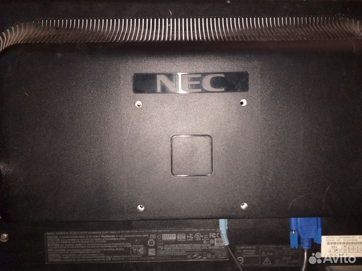 Монитор NEC, системный блок Asus, клавиатура, мышь