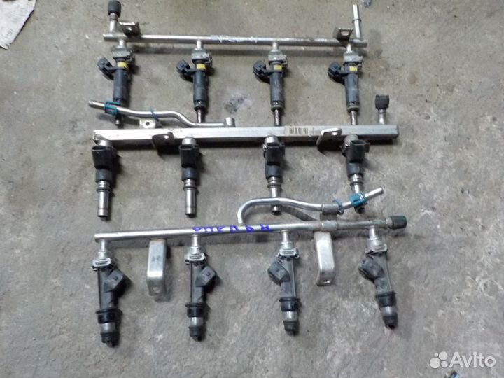 Рампа форсунка опель астра h н 1,6-1,8