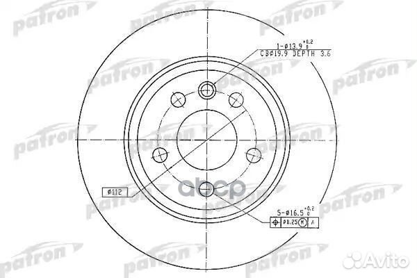 Диск тормозной задн ford: galaxy 00, seat: ALH
