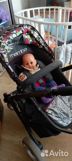 Прогулочная коляска зимняя бу