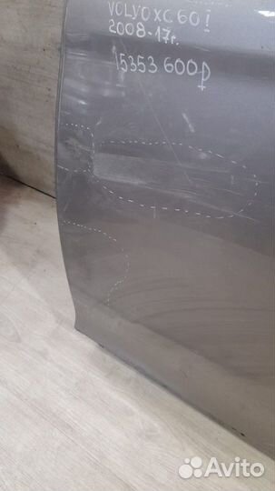 Дверь задняя левая Volvo Xc 60 1 С 2008 По 2017