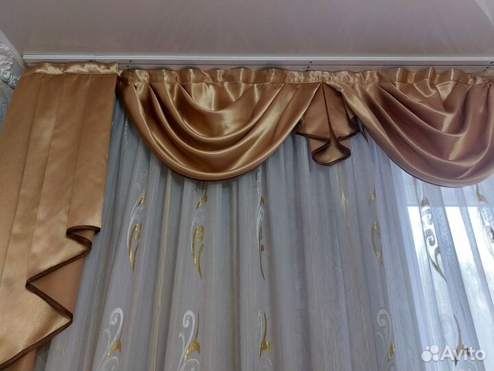 Тюль+Ламбрекены