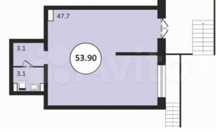 Продам торговое помещение, 51 м²
