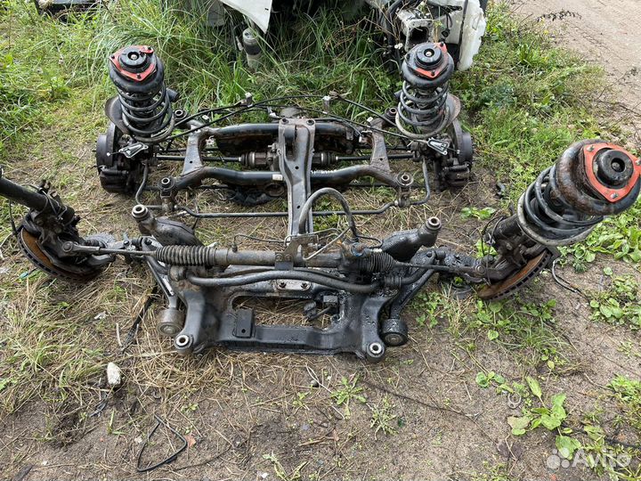 Подвеска на Nissan X-Trail T30. 2006г. 2.2 diesel