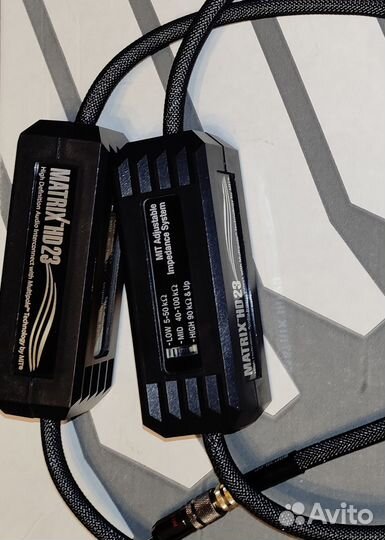 Межблочный кабель MIT matrix HD 23 rca-rca 1m