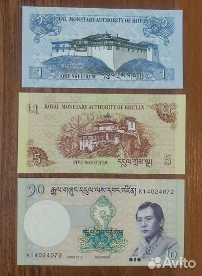 Банкноты Заира, Бутана, Бурунди, Анголы