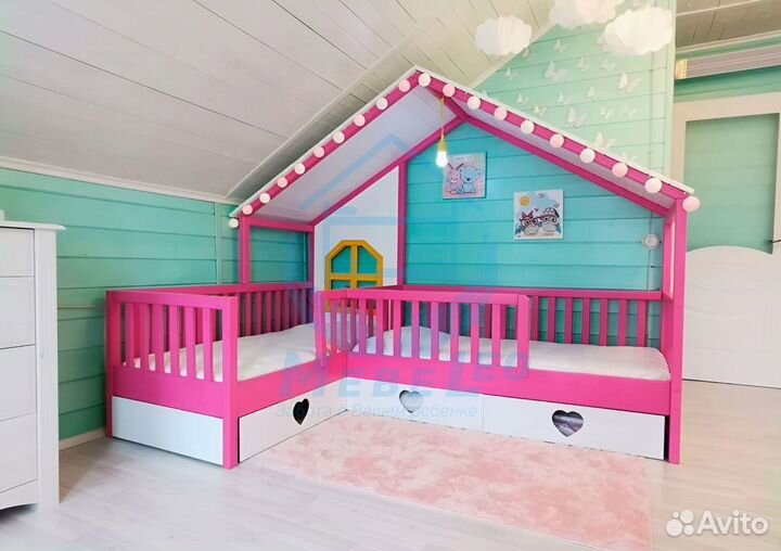 Детская кровать домик