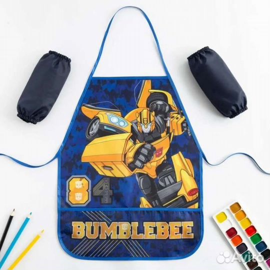 Фартук с нарукавниками для занятий творчеством 