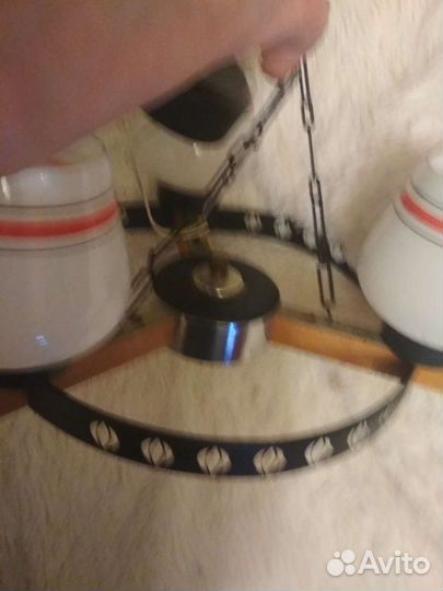 Люстра потолочная бу