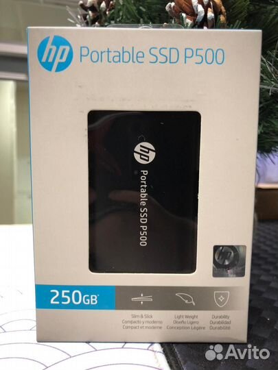 Внешний SSD 250 гб HP P500