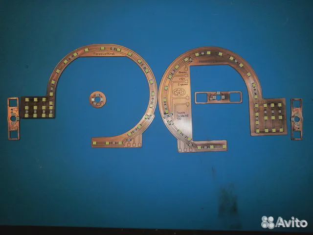 Подсветка приборной панели Toyota Corolla AE 100