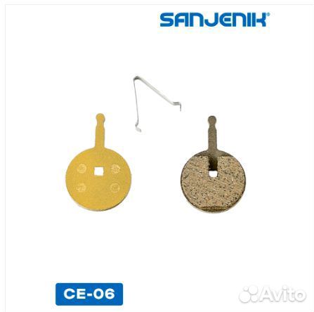 Керамические тормозные колодки Sanjenik CE-06 для