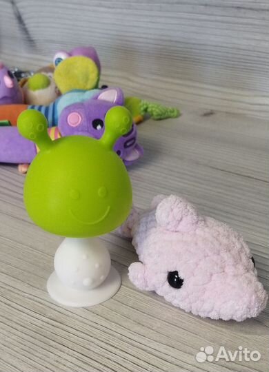 Мягкие игрушки погремушки