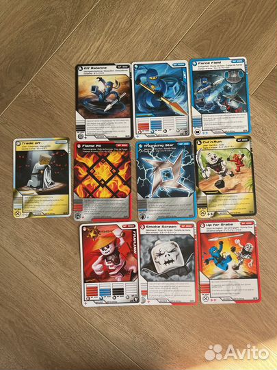 Карточки lego ninjago