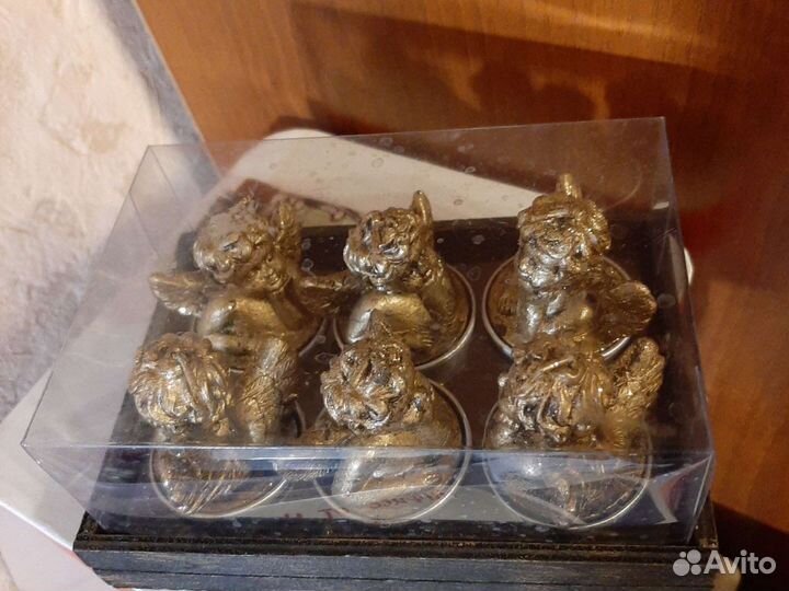 Свечи декоративные, 6 шт