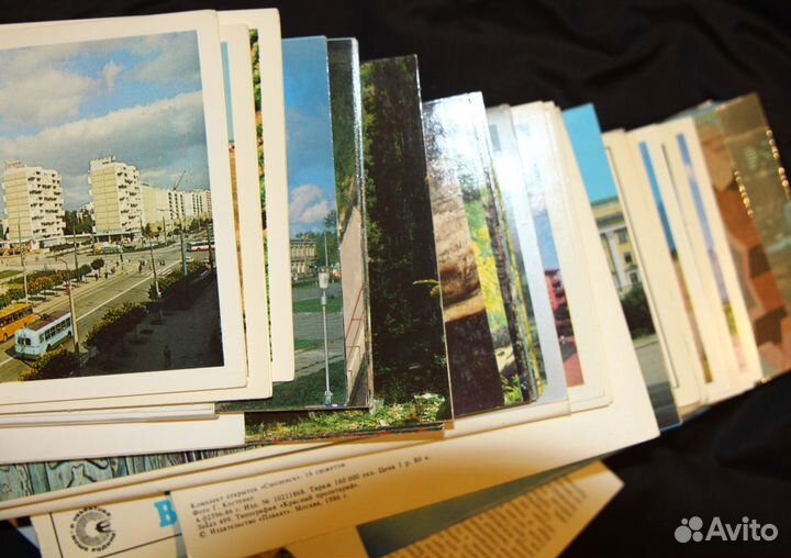 Наборы открыток СССР 40 штук