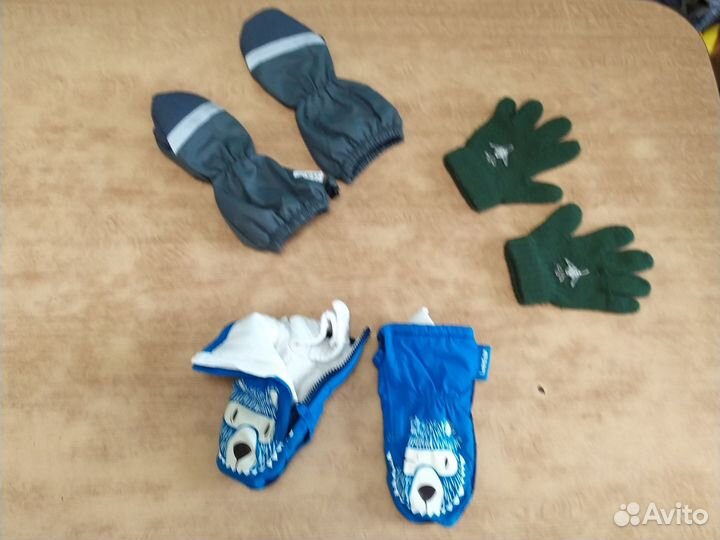 Варежки зимние, осенние